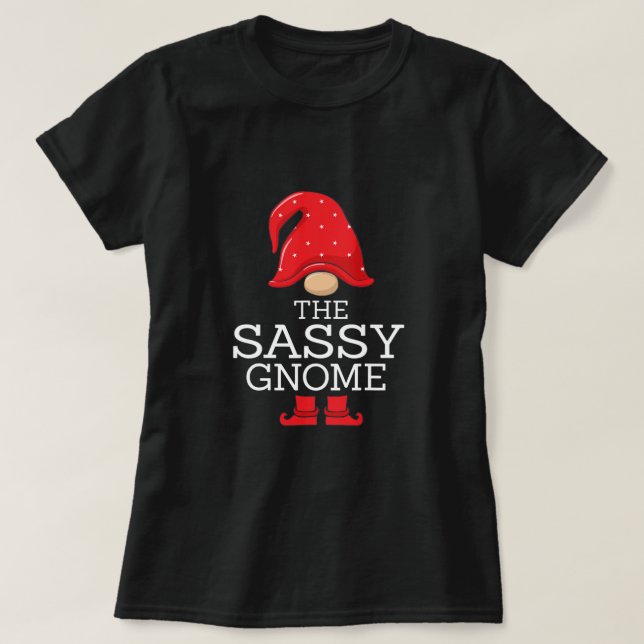 T-shirt Thankful Blessed Future Nurse Gnome Fall Thanksgiv (Design devant)