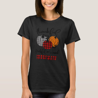 T-shirt Thankful Grateful Blessed Mawmaw Autumn Fall Pumpk