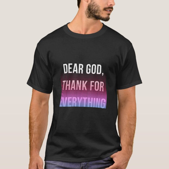 T-shirt thanks (Devant)