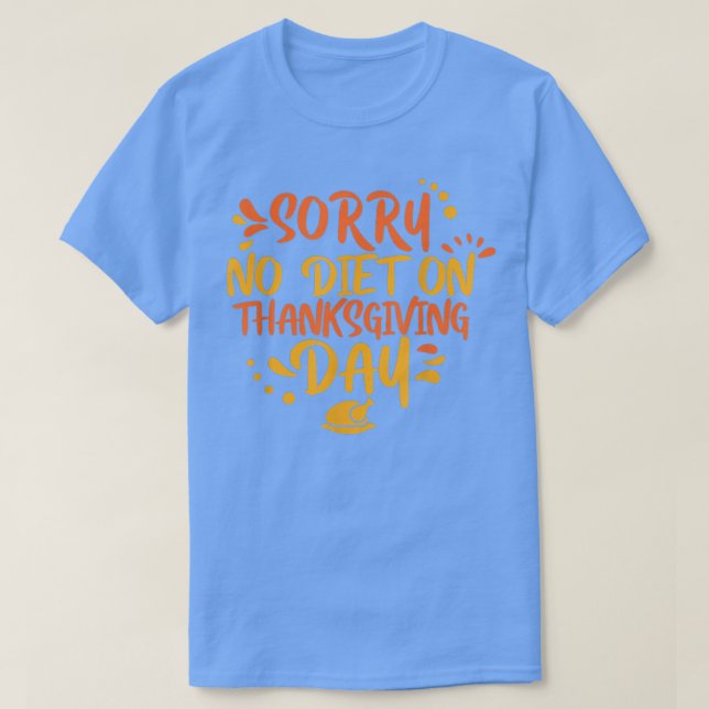 T-shirt Thanksgiving (Design devant)
