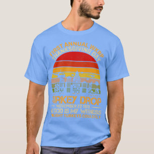 T-shirt Thanksgiving 1st Annual WKRP Turquie Drop
