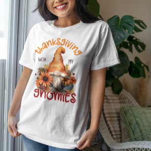 T-shirt Thanksgiving avec My Gnomies Thanksgiving Family