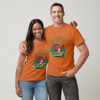 T-shirt « Thanksgiving, c'est le football » – Spor