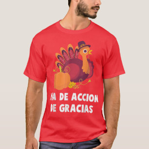 T-shirt Thanksgiving Espagnol - Dia De Accion De Gracias