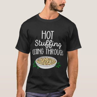 T-shirt Thanksgiving Food Correspondant Chaud Stuff Procha