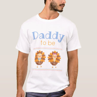 T-shirt Thanksgiving Gender Reveillez Turkey Daddy