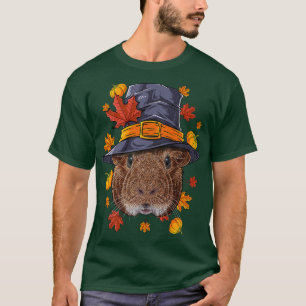 T-shirt Thanksgiving Guinée Costume de pèlerinage de cocho