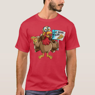 T-shirt Thanksgiving Holiday Turkey Fast Food Mange Plus P