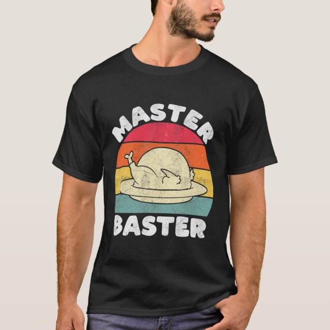 T-shirt Thanksgiving Master Baster Funky Turquie Day Fall  (Devant)
