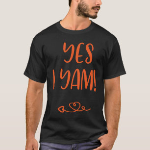 T-shirt Thanksgiving Matching Couple She's My Sweet Potato
