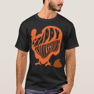 T-shirt Thanksgiving Poop Thanksgiving Poopers Crappés que