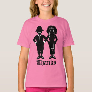 T-shirt Thanksgiving pour la fille Chemise de Fête