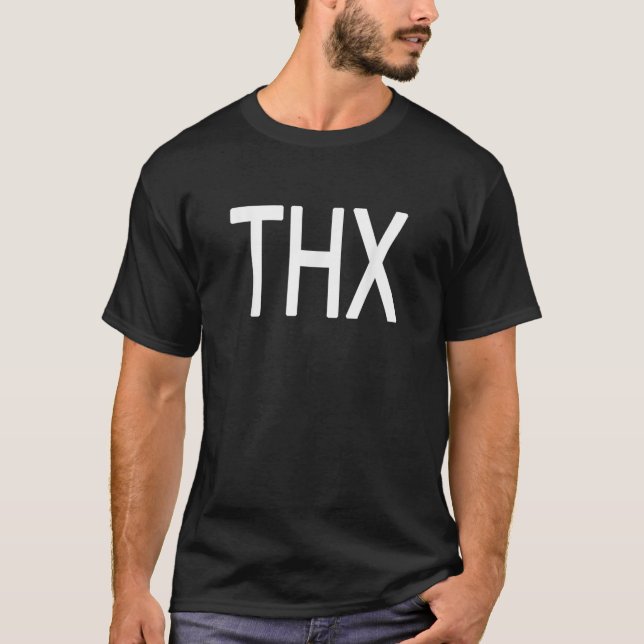T-shirt Thanksgiving Thx T Shirt (Devant)