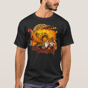 T-shirt Thanksgiving Turkey Horror Gnomes