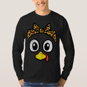 T-shirt Thanksgiving Turquie Day Headband Automne Femmes F