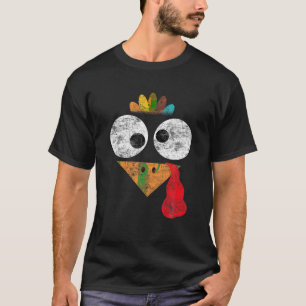 T-shirt Thanksgiving Turquie Face Correspondant Famille Ma