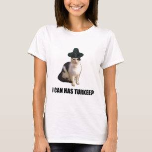 T-shirt Thanksgiving Turquie Lolcat