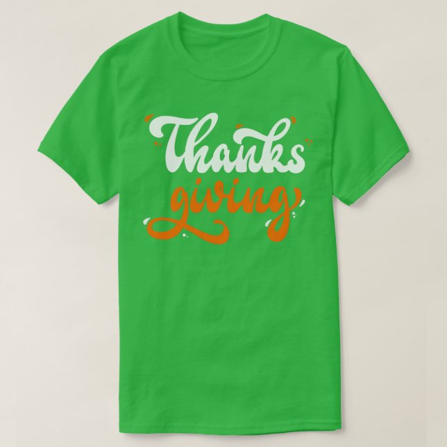 T-shirt Thanksgiving Turquie merveilleux (Design devant)