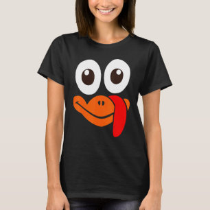 T-shirt Thanksgiving Turquie visage jumelé costume de fami