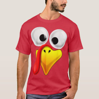 T-shirt Thanksgiving Turquie visage jumelé costume de fami