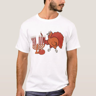 T-shirt 'Thanksgivukkah de fête