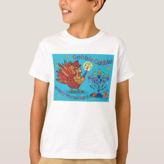 T-shirt Thanksgivukkah-T