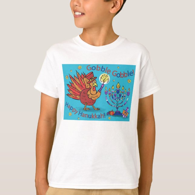 T-shirt Thanksgivukkah-T (Devant)