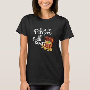 T-shirt Thare Be Pirates Cacher Votre Gâteau Gasparilla Fu