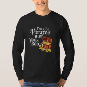 T-shirt Thare Be Pirates Cacher Votre Gâteau Gasparilla Fu