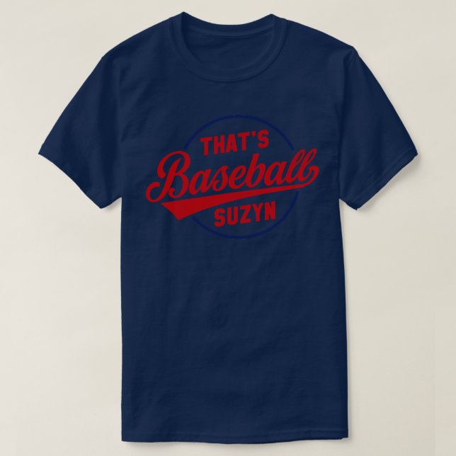 T-shirt Thats Baseball Suzyn 1 (Design devant)