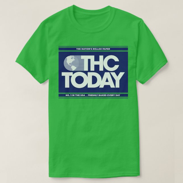 T-SHIRT THC AUJOURD'HUI (Design devant)