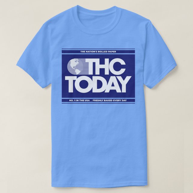 T-SHIRT THC AUJOURD'HUI (Design devant)