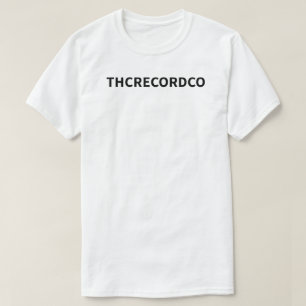 T-SHIRT THCRECORDCO