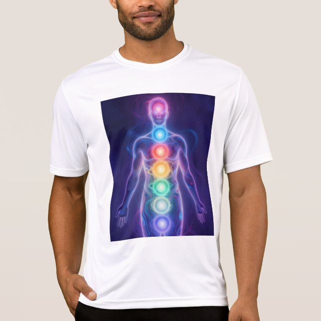 T-shirt  The 7 Chakras (Devant)