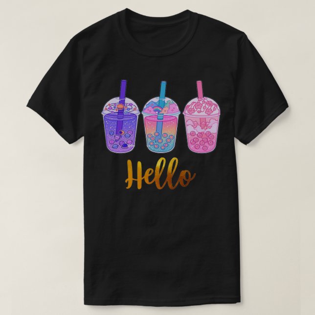T-shirt Thé à bulle 71 (Design devant)
