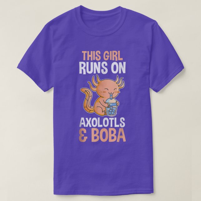T-shirt Thé à bulle Aolotl  (Design devant)