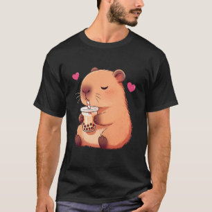 T-shirt Thé à bulles de capybara