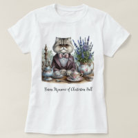 Thé à la mode victorienne pour gentleman chat