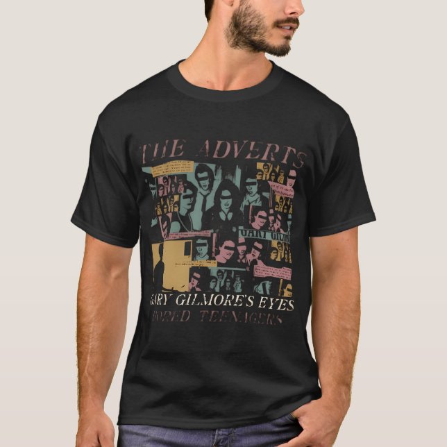 T-shirt The Adverts One Uk Punk Rock (Devant)