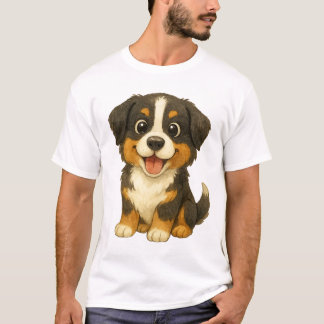 T-shirt The Alpine Gentle Giant: Bernese Mountain Dog
