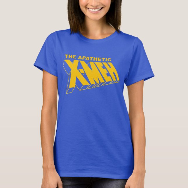 T-shirt The Apathetic X Meh (Devant)