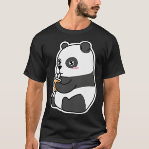 T-shirt Thé au lait de Boba Panda Bear Bubble Tea JT