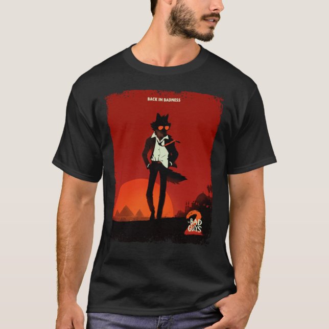 T-shirt The Bad Guys 2 Animation Movie retro (Devant)