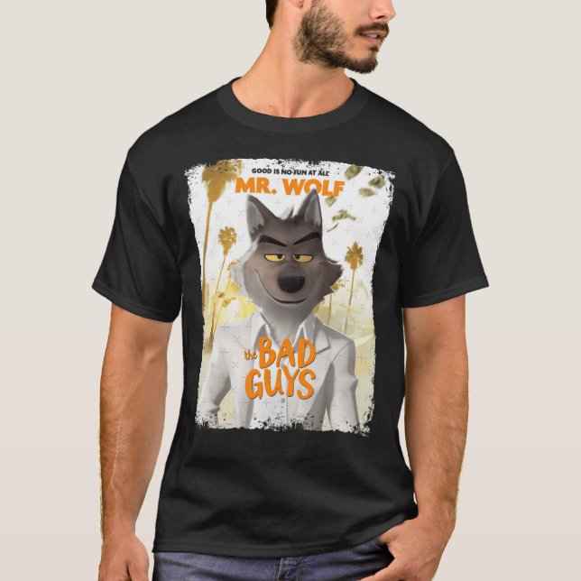 T-shirt The Bad Guys Animation Movie (Devant)