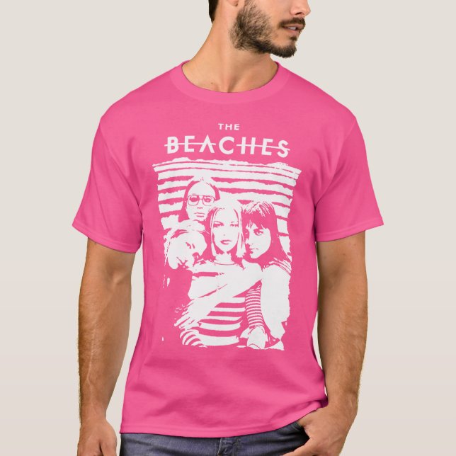 T-shirt THE BEACHES BAND vintage (Devant)