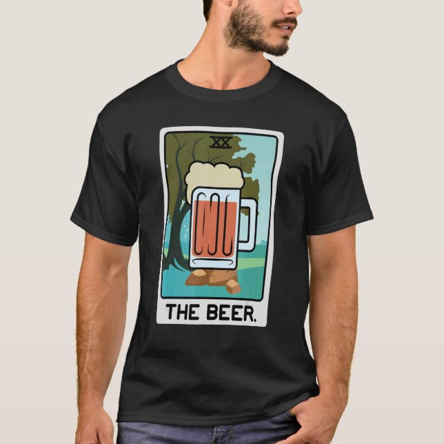 T-shirt The Beer Alcoholic Person (Devant)