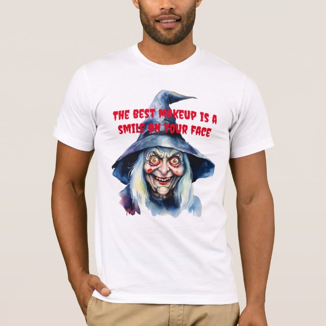 T-shirt The Best Makeup... 2 - Halloween (Devant)