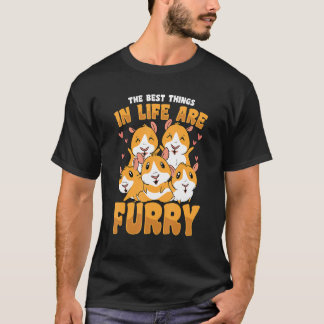 T-shirt The Best Things In Life A Furry Hamster Owner Pet