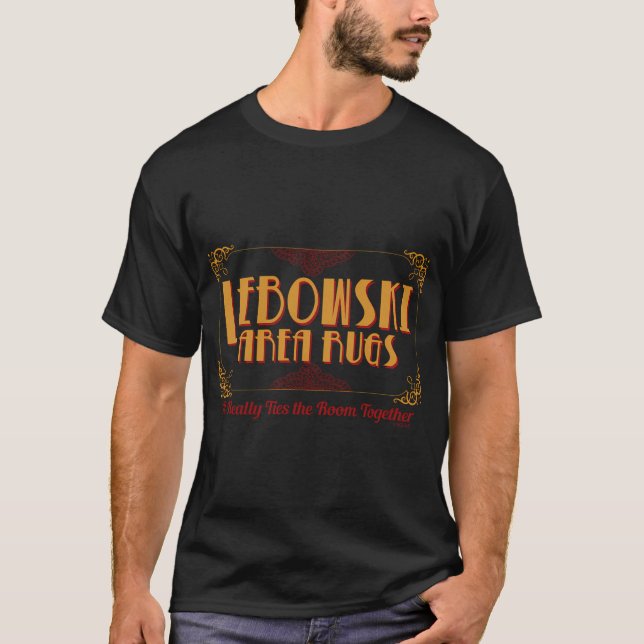 T-shirt The Big Lebowski - Tapis de la région de Lebowski  (Devant)
