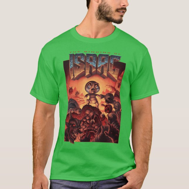 T-shirt The Binding Of Isaac 90s (Devant)